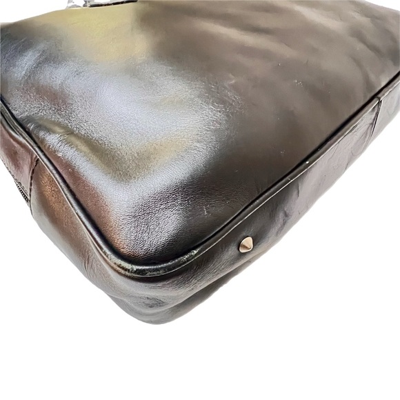 FURLA Elegant Black Leather Handbag - Picture 7 of 12